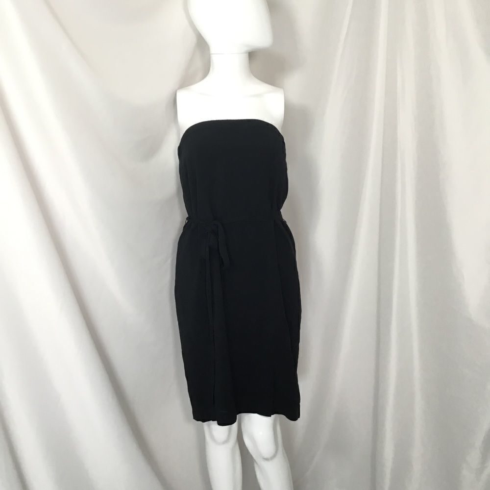 Gap Strapless Tie Belt Dress (H13)